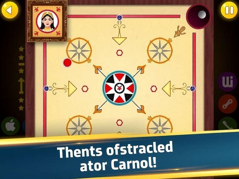 Carrom Champion S Glory Gameplay Screenshot